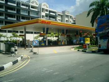 Dobner Metalldecken in Tankstellen in Singapore